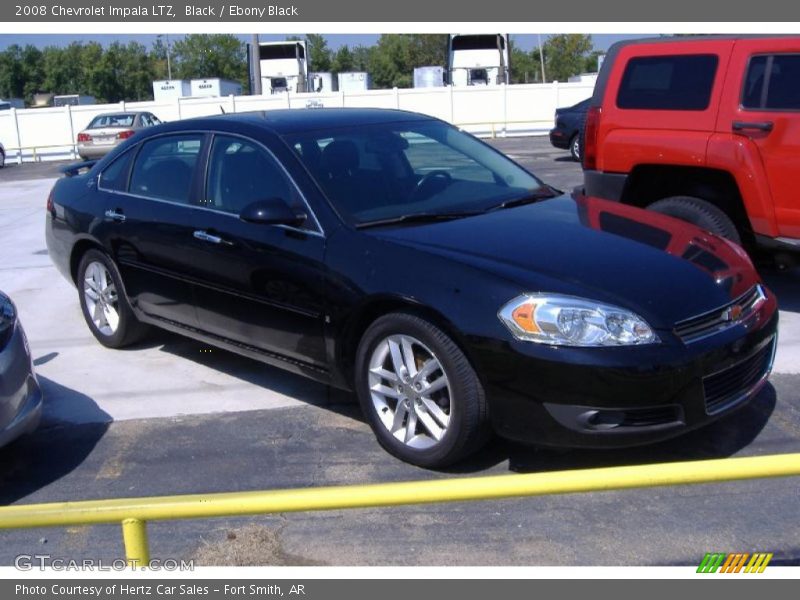 Black / Ebony Black 2008 Chevrolet Impala LTZ