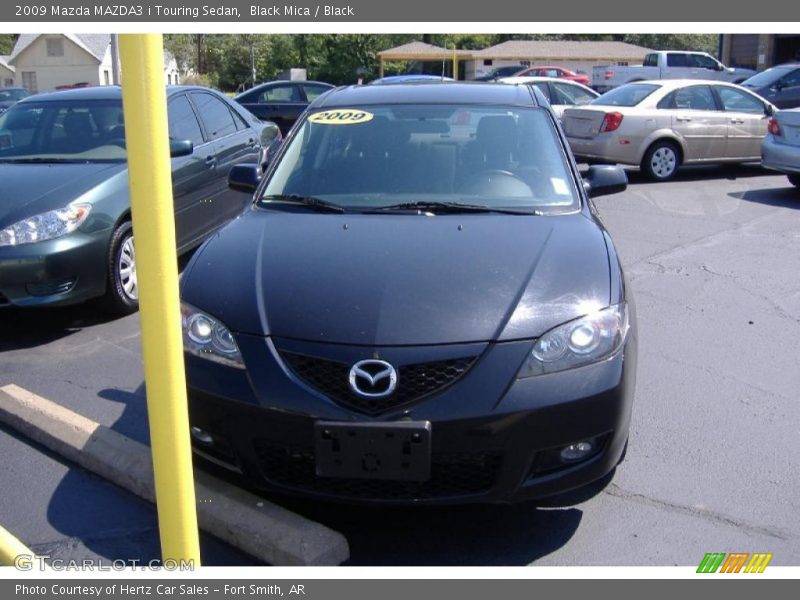 Black Mica / Black 2009 Mazda MAZDA3 i Touring Sedan