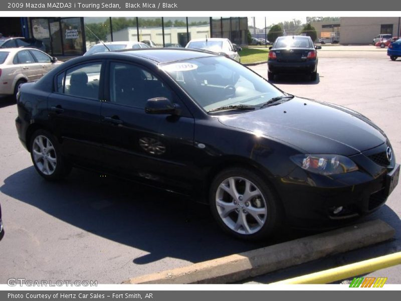Black Mica / Black 2009 Mazda MAZDA3 i Touring Sedan