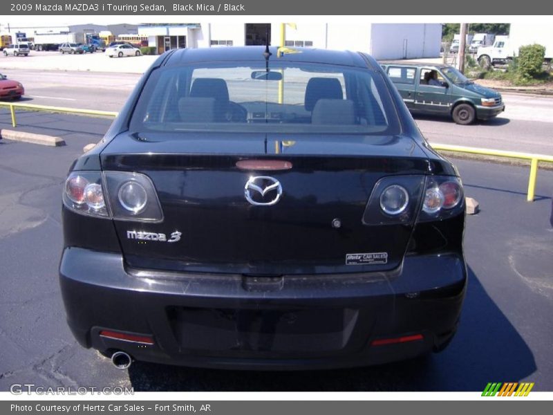 Black Mica / Black 2009 Mazda MAZDA3 i Touring Sedan