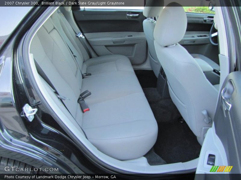 Brilliant Black / Dark Slate Gray/Light Graystone 2007 Chrysler 300