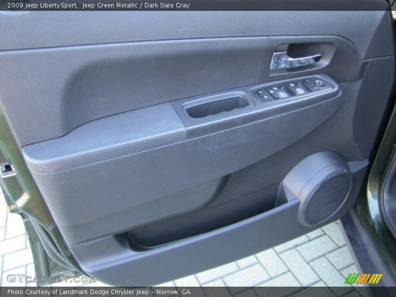 Jeep Green Metallic / Dark Slate Gray 2009 Jeep Liberty Sport