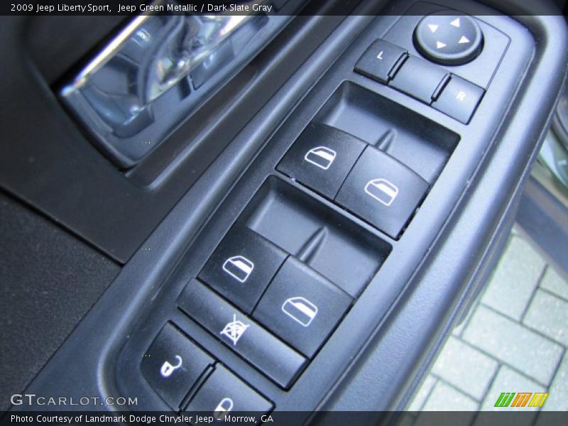 Jeep Green Metallic / Dark Slate Gray 2009 Jeep Liberty Sport