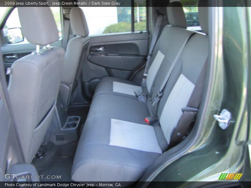 Jeep Green Metallic / Dark Slate Gray 2009 Jeep Liberty Sport