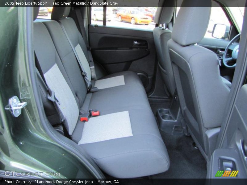 Jeep Green Metallic / Dark Slate Gray 2009 Jeep Liberty Sport