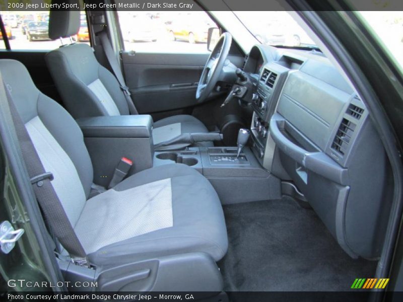 Jeep Green Metallic / Dark Slate Gray 2009 Jeep Liberty Sport