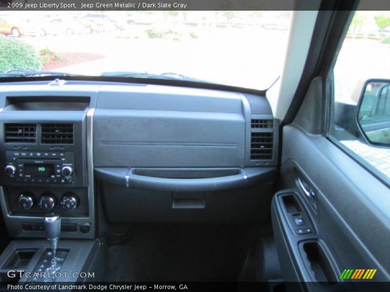 Jeep Green Metallic / Dark Slate Gray 2009 Jeep Liberty Sport