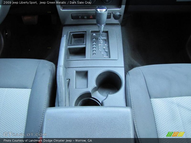 Jeep Green Metallic / Dark Slate Gray 2009 Jeep Liberty Sport