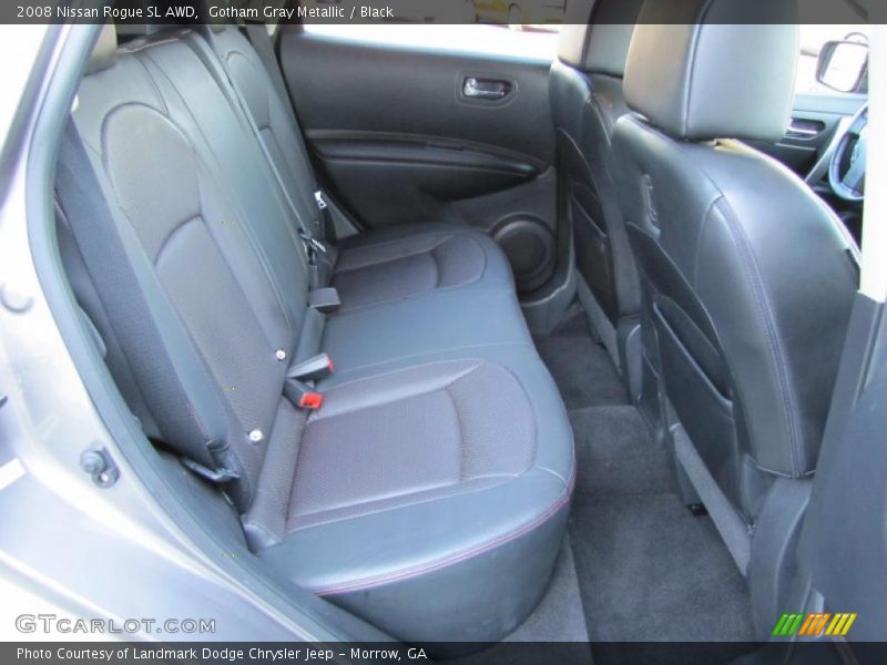 Gotham Gray Metallic / Black 2008 Nissan Rogue SL AWD
