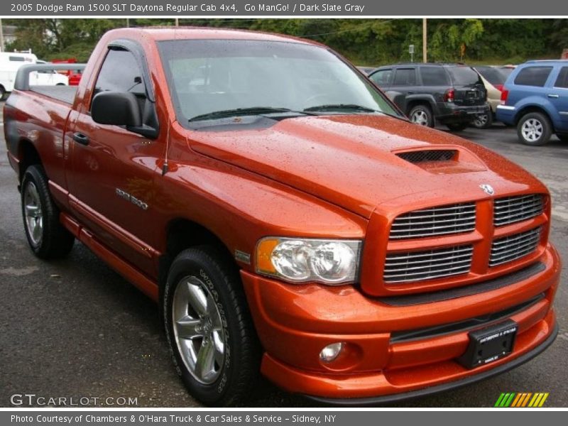 Go ManGo! / Dark Slate Gray 2005 Dodge Ram 1500 SLT Daytona Regular Cab 4x4