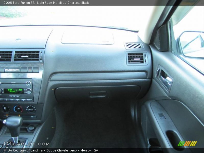 Light Sage Metallic / Charcoal Black 2008 Ford Fusion SE