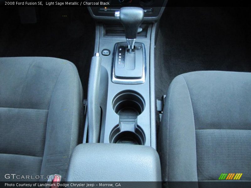 Light Sage Metallic / Charcoal Black 2008 Ford Fusion SE