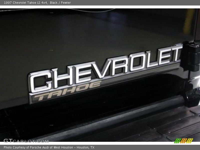 Black / Pewter 1997 Chevrolet Tahoe LS 4x4