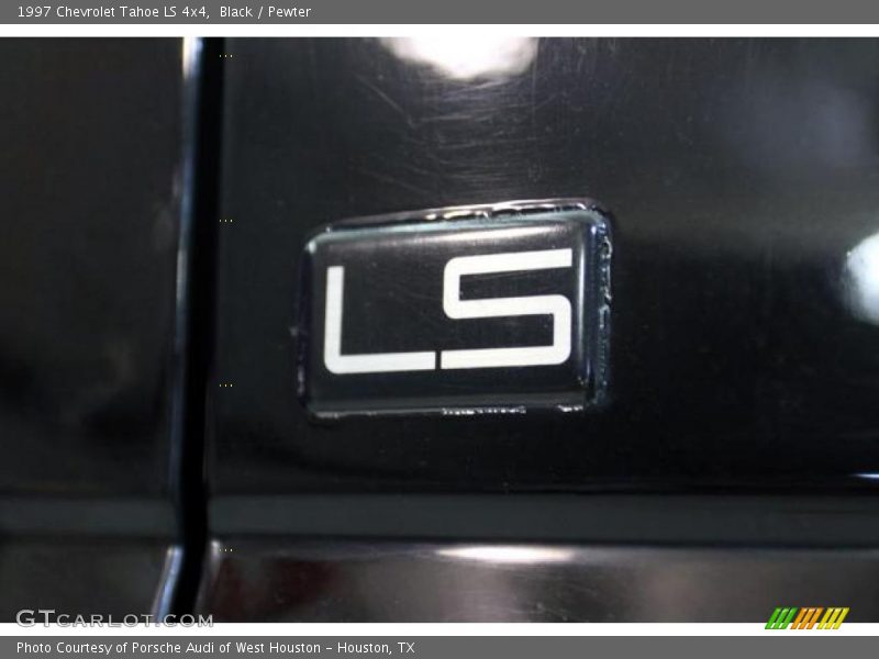 Black / Pewter 1997 Chevrolet Tahoe LS 4x4
