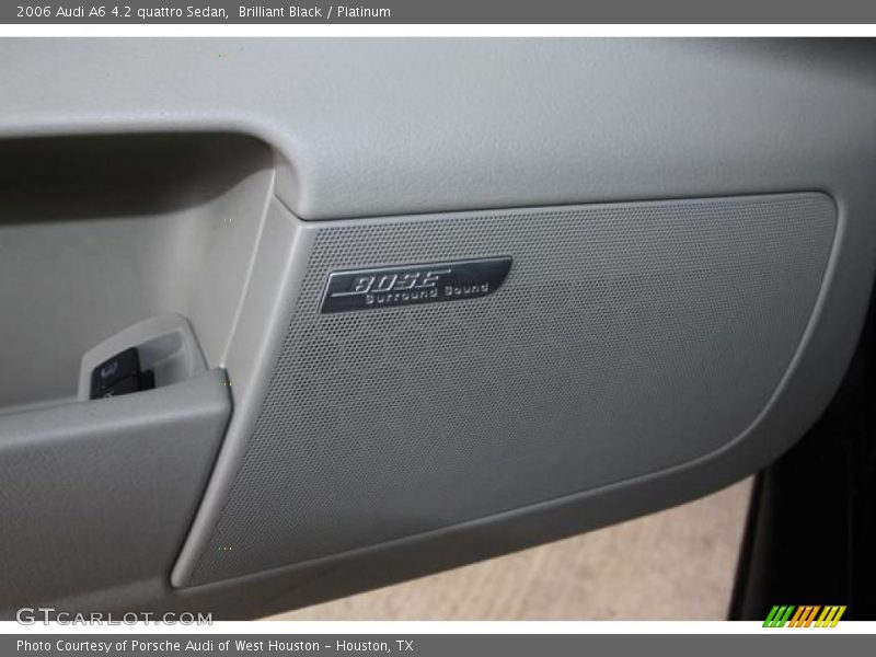 Brilliant Black / Platinum 2006 Audi A6 4.2 quattro Sedan