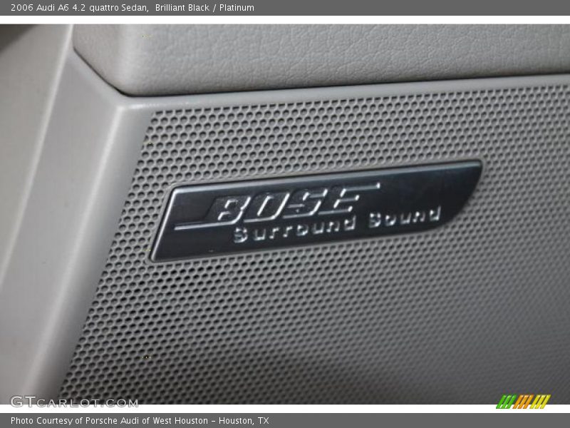Brilliant Black / Platinum 2006 Audi A6 4.2 quattro Sedan