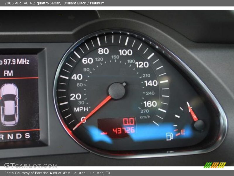 Brilliant Black / Platinum 2006 Audi A6 4.2 quattro Sedan