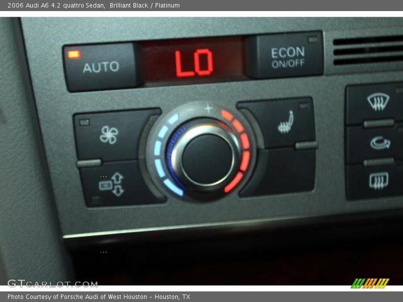Brilliant Black / Platinum 2006 Audi A6 4.2 quattro Sedan
