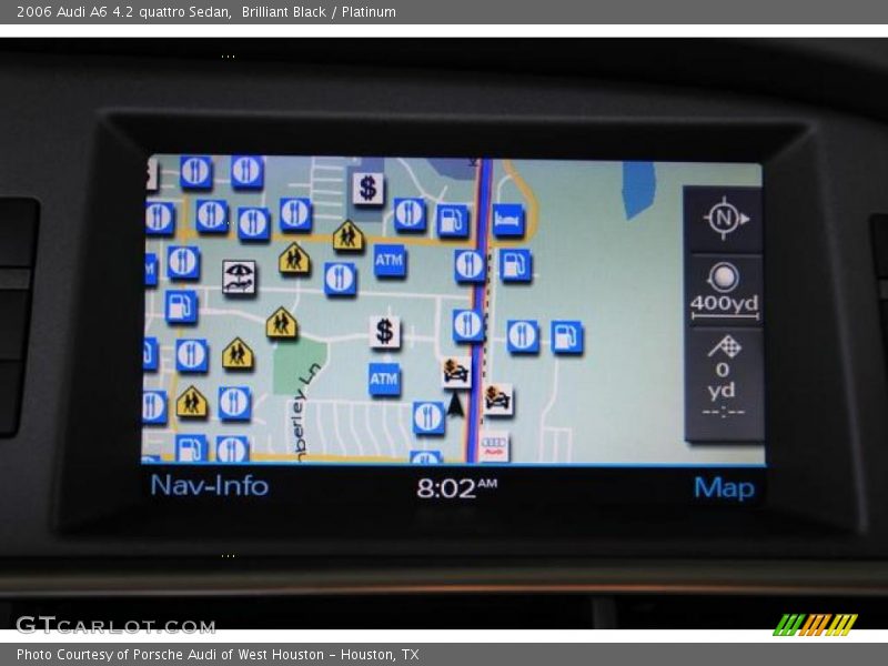 Brilliant Black / Platinum 2006 Audi A6 4.2 quattro Sedan