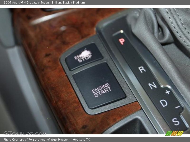 Brilliant Black / Platinum 2006 Audi A6 4.2 quattro Sedan