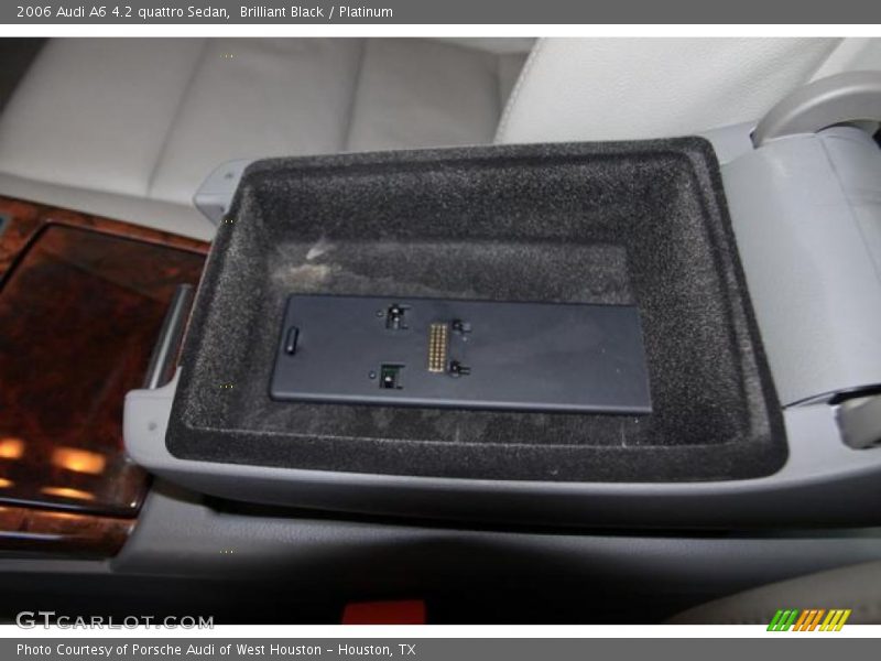 Brilliant Black / Platinum 2006 Audi A6 4.2 quattro Sedan
