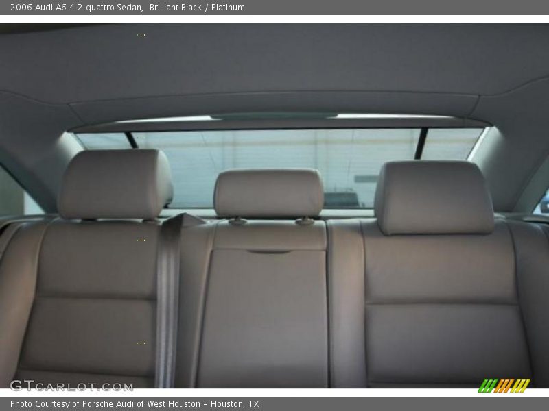 Brilliant Black / Platinum 2006 Audi A6 4.2 quattro Sedan