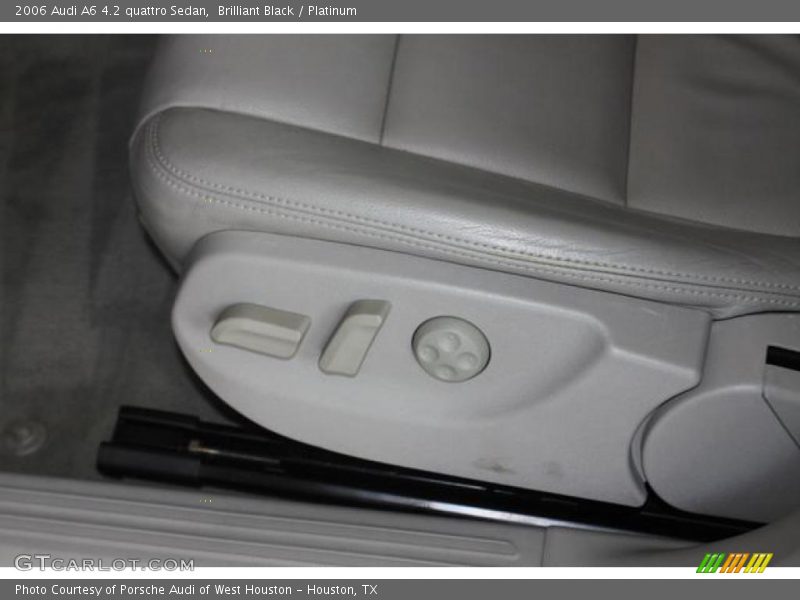 Brilliant Black / Platinum 2006 Audi A6 4.2 quattro Sedan