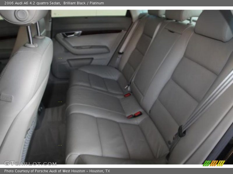 Brilliant Black / Platinum 2006 Audi A6 4.2 quattro Sedan