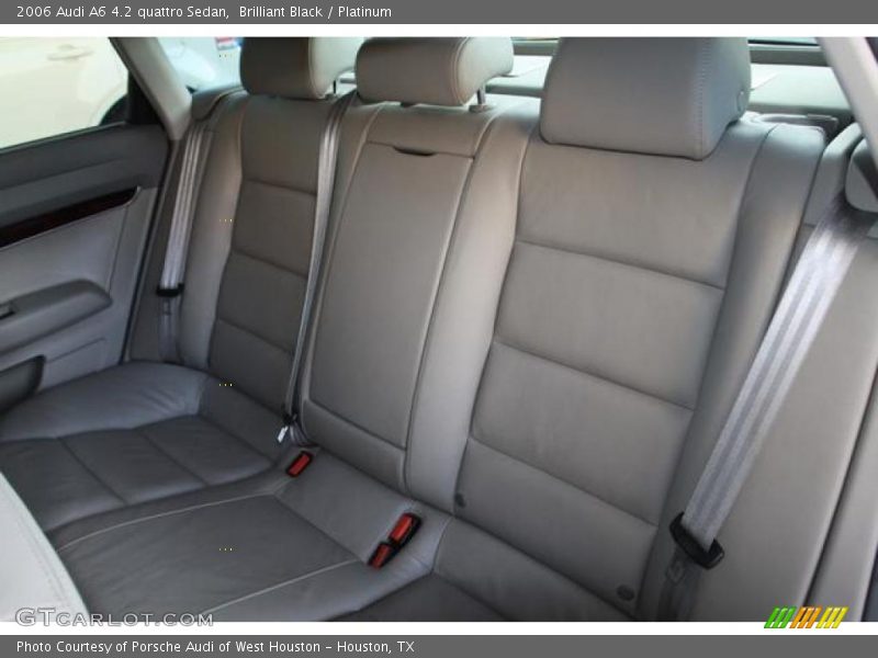 Brilliant Black / Platinum 2006 Audi A6 4.2 quattro Sedan