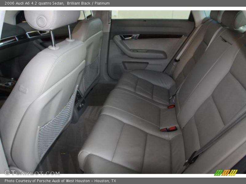 Brilliant Black / Platinum 2006 Audi A6 4.2 quattro Sedan