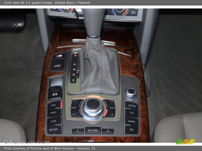 Brilliant Black / Platinum 2006 Audi A6 4.2 quattro Sedan