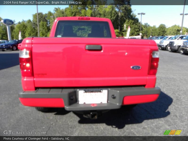 Bright Red / Flint Gray 2004 Ford Ranger XLT SuperCab