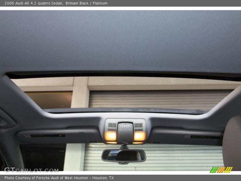 Brilliant Black / Platinum 2006 Audi A6 4.2 quattro Sedan