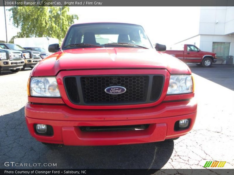 Bright Red / Flint Gray 2004 Ford Ranger XLT SuperCab