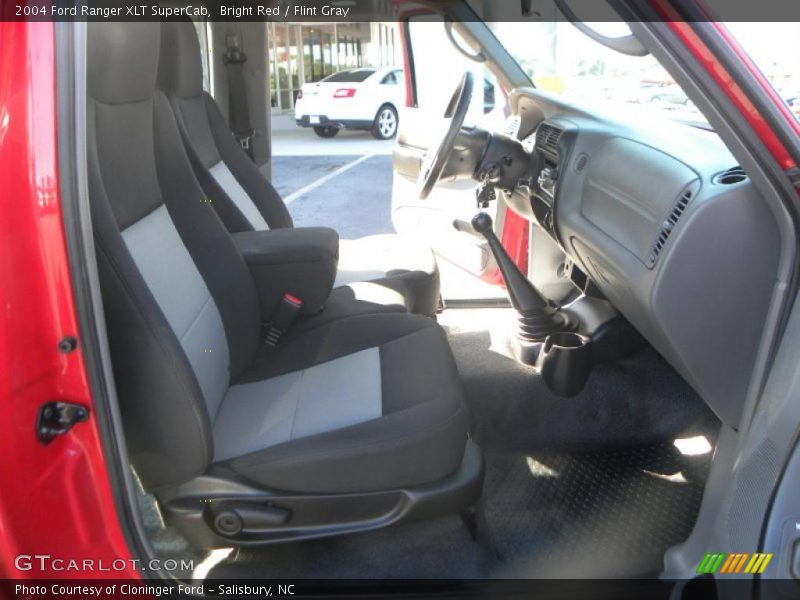 Bright Red / Flint Gray 2004 Ford Ranger XLT SuperCab