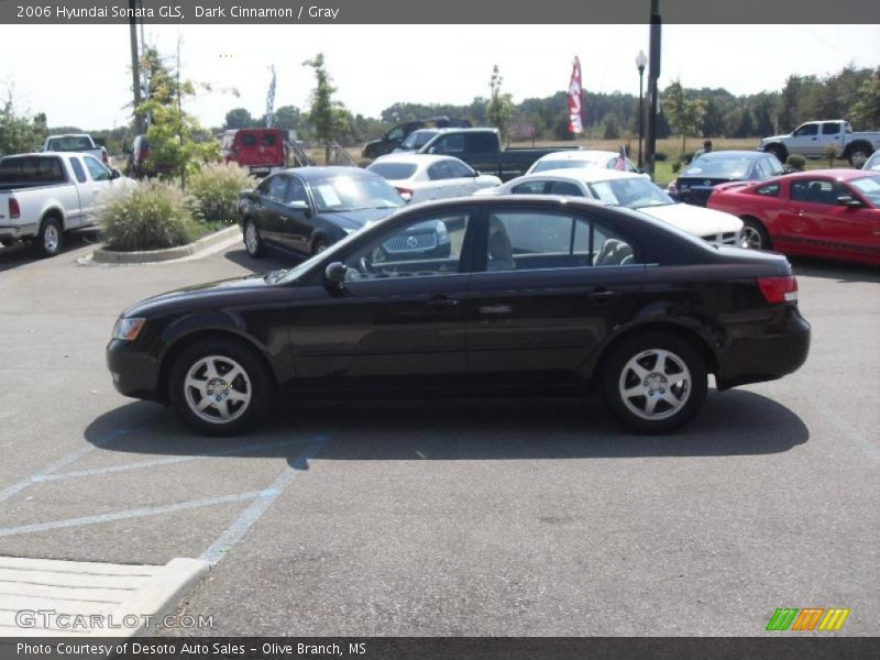 Dark Cinnamon / Gray 2006 Hyundai Sonata GLS