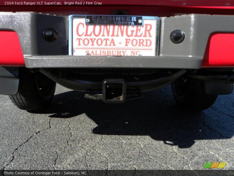 Bright Red / Flint Gray 2004 Ford Ranger XLT SuperCab