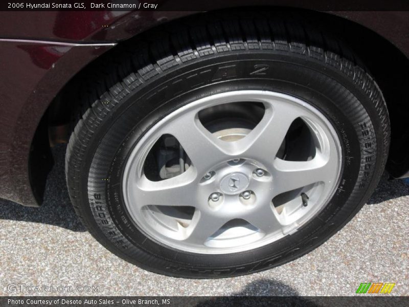 Dark Cinnamon / Gray 2006 Hyundai Sonata GLS