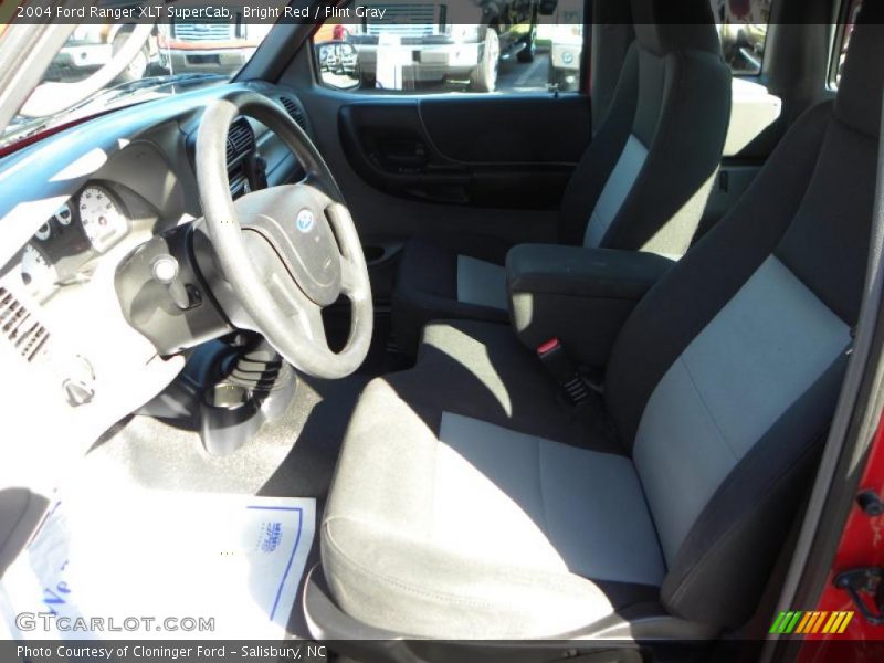 Bright Red / Flint Gray 2004 Ford Ranger XLT SuperCab