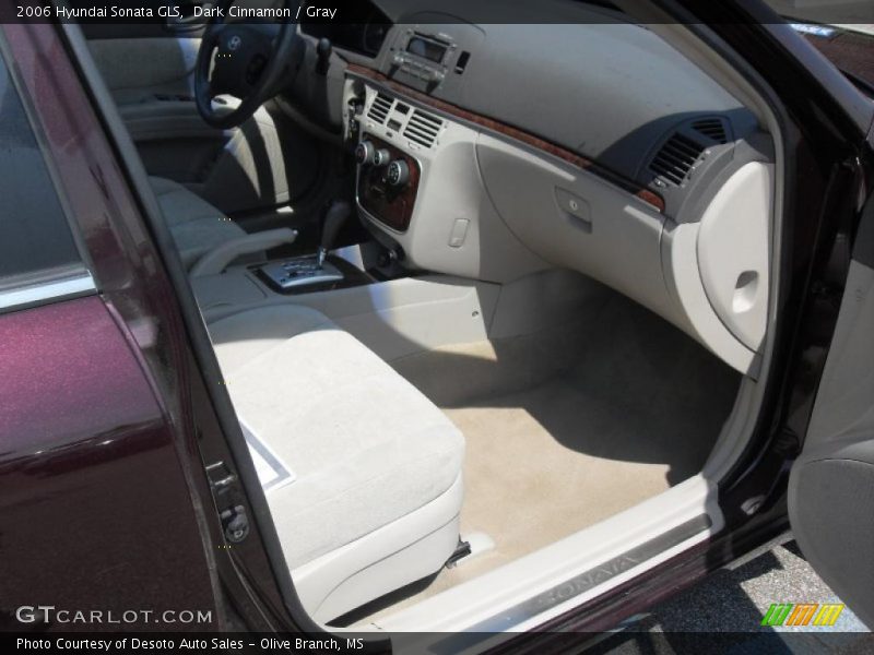 Dark Cinnamon / Gray 2006 Hyundai Sonata GLS
