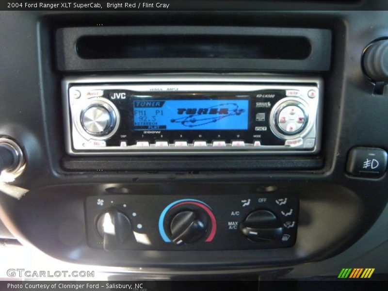 Bright Red / Flint Gray 2004 Ford Ranger XLT SuperCab