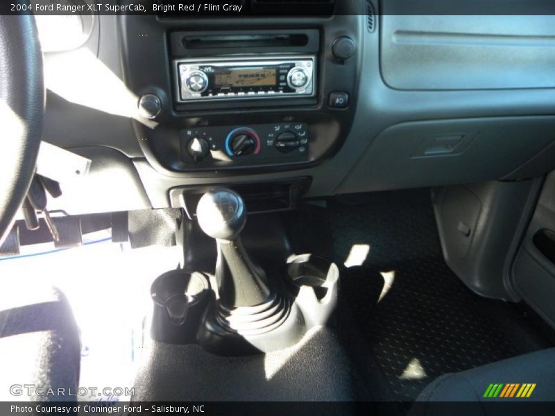 Bright Red / Flint Gray 2004 Ford Ranger XLT SuperCab