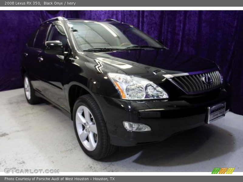Black Onyx / Ivory 2008 Lexus RX 350