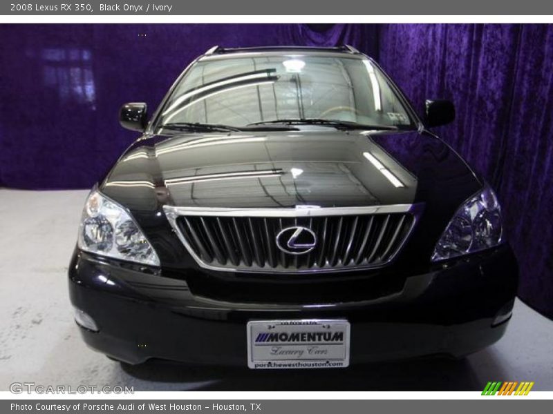 Black Onyx / Ivory 2008 Lexus RX 350