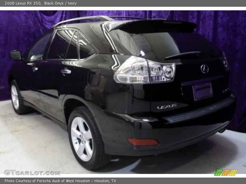 Black Onyx / Ivory 2008 Lexus RX 350