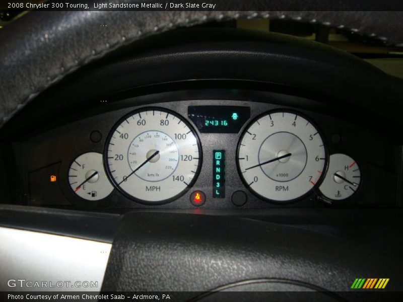 Light Sandstone Metallic / Dark Slate Gray 2008 Chrysler 300 Touring