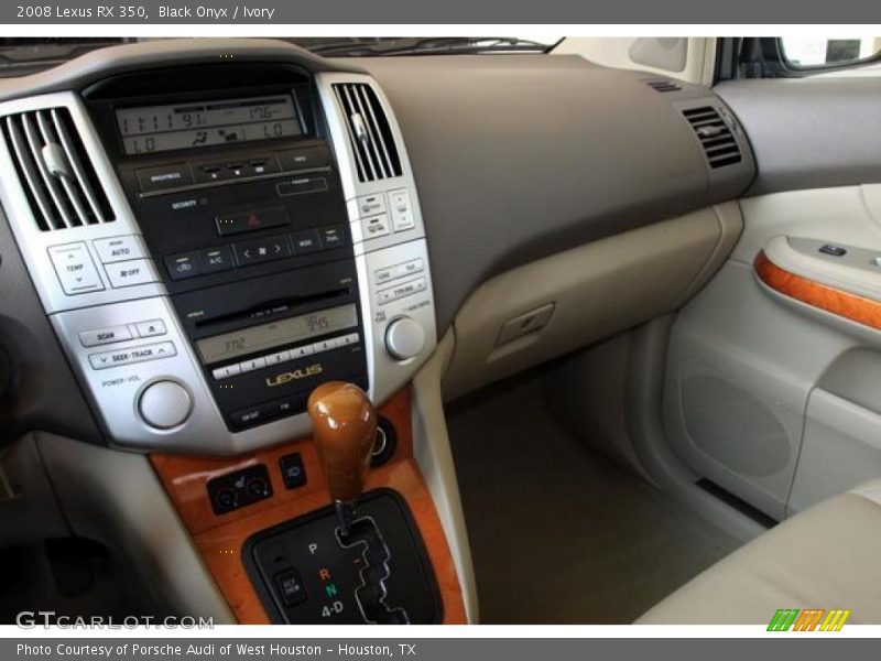 Black Onyx / Ivory 2008 Lexus RX 350