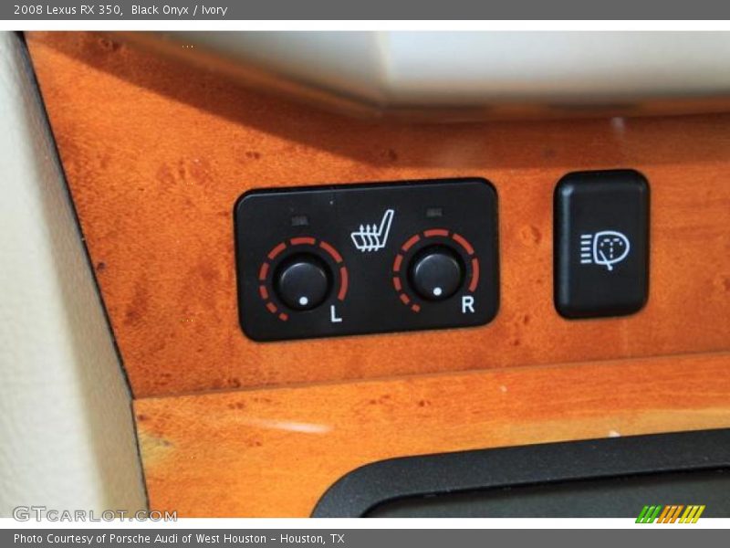 Black Onyx / Ivory 2008 Lexus RX 350
