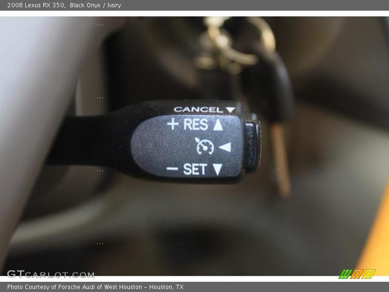 Black Onyx / Ivory 2008 Lexus RX 350