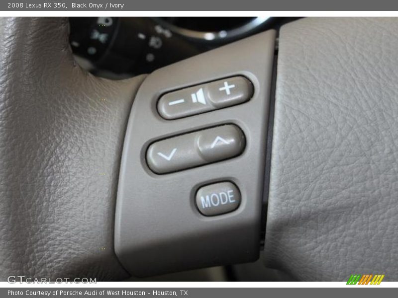 Black Onyx / Ivory 2008 Lexus RX 350